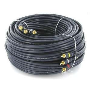  75 Python Gold Audio Video Cable 3 RCA to 3 RCA 254 335 