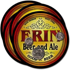  Erin , WI Beer & Ale Coasters   4pk 