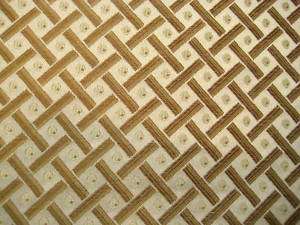 Elegant BEIGE GOLD DAMASK TAPESTRY Upholstery Fabric  