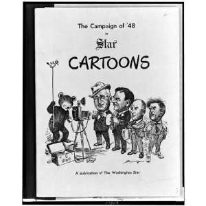   Campaign,1948,Star cartoons,Washington Star,Berryman