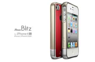 SGP iPhone 4 / 4S Case Linear Blitz Series   Red 884828123413  