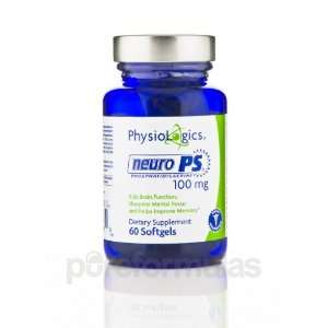  Physiologics Neuro PS (Phosphatidylserine) 100mg 60 Soft 