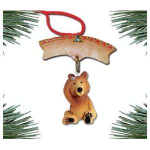  Personalized Bear Christmas Ornament   Ow E. Griz Bear 