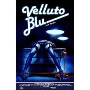  Blue Velvet Poster Italian 27x40 Kyle MacLachlan Isabella 