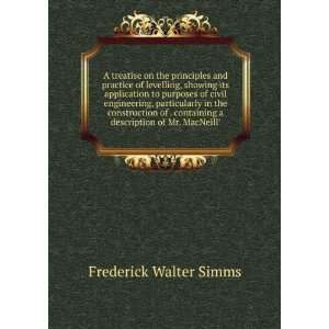   description of Mr. MacNeill Frederick Walter Simms Books
