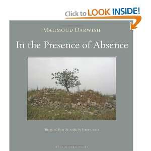    In the Presence of Absence [Paperback] Mahmoud Darwish Books