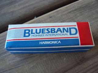 HOHNER INTERNATIONAL BLUESBAND HARMONICA IN ORIG BOX  