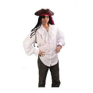    Swashbucklin White Pirate Shirt   One Size