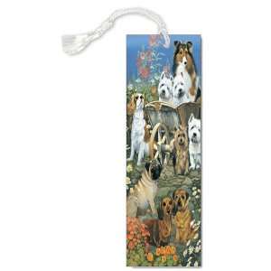 Dog Garden Bookmark