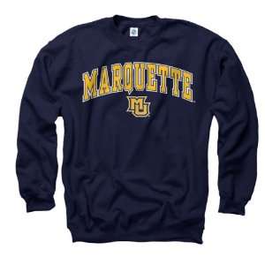  Marquette Golden Eagles Youth Navy Perennial II Crewneck 