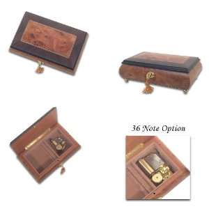  36 Note Simply Stunning Classic Musical Jewelry Box 18 or 