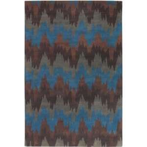  Chandra   Mary   MAR 2402 Area Rug   79 Round   Brown 