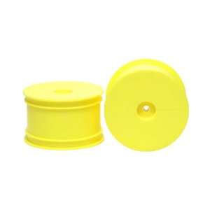    54287 Rear Dish Wheels Fluorescent Yellow DB01 Toys & Games