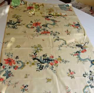   DECORATOR MEMO SAMPLE– SLOAN’S TAIWANESE CHINOISERIE CHINTZ  