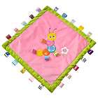 Taggies 16x16 Colour Caterpilla​r Cozy Blanket with Sa