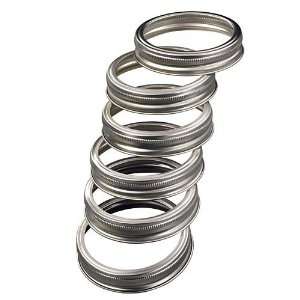  Silver Replacement Screw Bands 