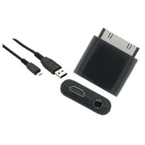  USB Line Out Adapter Connector for Apple iPhone 3G/3GS 4/4S, iPad 