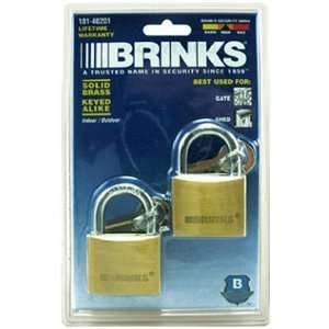    Hampton Prod #101 40201 2PK 1 9/16 Brass Padlock