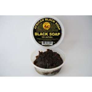 Taha African Black Soap Mango 8oz 