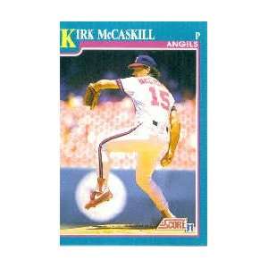  1991 Score #590 Kirk McCaskill