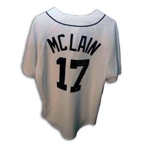  Denny McClain Signed Detroit Tigers White Jersey   1968 