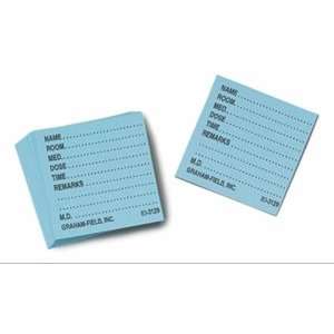  Medicine Cards, 500EA/BX, Green