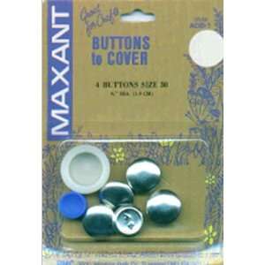  Cover Button Kit Size 30 3/4 4/Pkg Arts, Crafts & Sewing