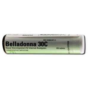Boericke & Tafel Single Remedies 30c   Belladonna by Boericke & Tafel 