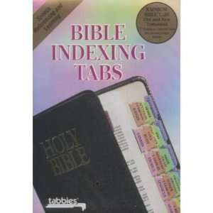  Tabbies Bible Index Tabs   Rainbow Colors 