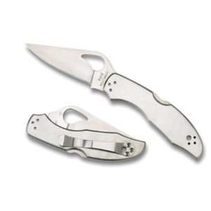  Spyderco Meadowlark 2 Knife With Stainless Steel Handle 