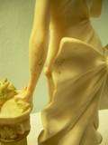 TALL ROMANTIC boudoir LADY STATUE sculpture ART figurine FLAPPER DOLL 