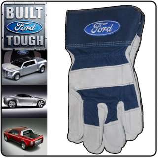 NEW FORD MOTOR SPORTS RACING CAR LEATHER BRAHMA GLOVES  