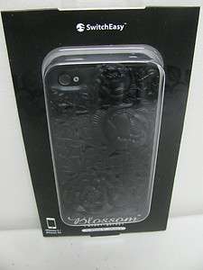 SwitchEasy Blossom   Apple iPhone 4 / 4S Case   Black (Avant Garde 