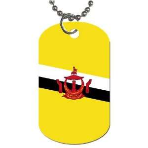  Brunei Flag Dog Tag 