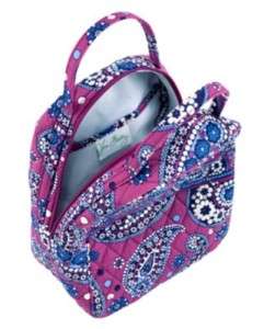   LETS DO LUNCH BAG BOX TOTE Boysenberry Hot & Cold Insulated  
