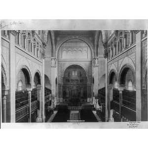  Temple Emanu el, New York, c1884, by Theo. Grableman 