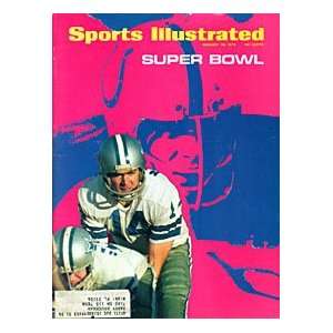 Craig Morton Unsigned Sports Illustrated Magazine   January 18, 1971