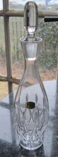 Atlantis Hand Blown and Hand Cut Crystal Decanter Made for Block 