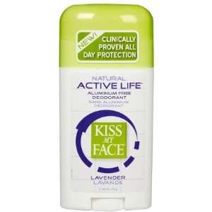  Kiss My Face Aluminum & Paraben Free Active Life Deodorant 
