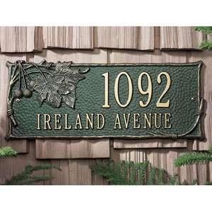  Sycamore Wall Address Plaques