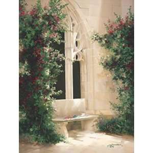  By The Bougainvillea Poster Print