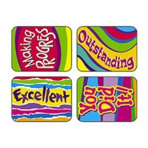 19 Pack TREND ENTERPRISES INC. APPLAUSE STICKERS OUTSTANDING 100PK