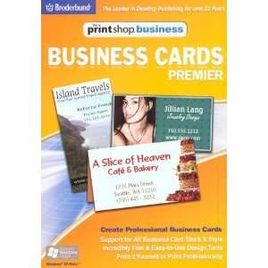  PrintShop Business Premier   Business Cards Electronics
