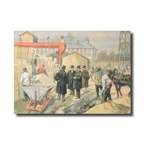   18411910 Visiting The Building Site Of The 1900 Universal Giclee Print