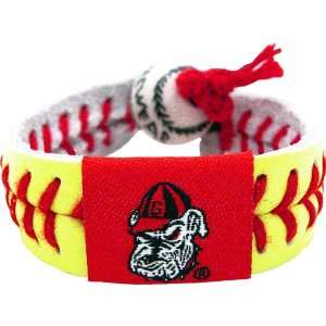  NCAA Georgia Bulldogs G Logo Classic Softball Bracelet 