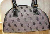 New Black Gray Signature Brentano handbag Gift idea  