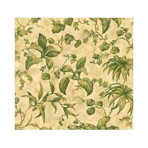  Leaves and Foliage Beige Wallpaper in Mulberry Prints 