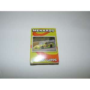  Menards Racecar Playing Cards (Orange) 