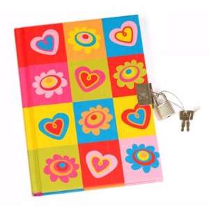  Tatiri Hearts & Flowers Locking Diary Toys & Games