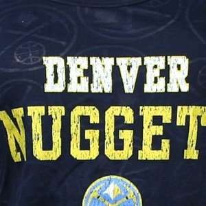  Denver Nuggets Burnout II Nightshirt (Navy) Sports 